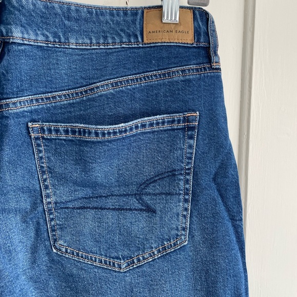 American Eagle Outfitters Women's Flare Blue Jeans - Picture 6 of 11